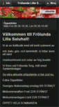 Mobile Screenshot of frolundalillasaluhall.se